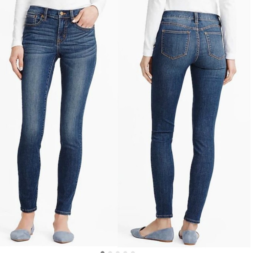 J. Crew Mid-Rise Skinny Jeans Size 29